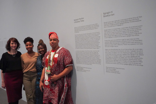 Yorùbá culture is as alive in Brooklyn as it is in Benin, Nigeria, Brazil, and other p