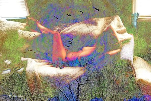 From the series goddesses of Pelham Bay Park #photomanipulationart #photomanipulations #photomanipul