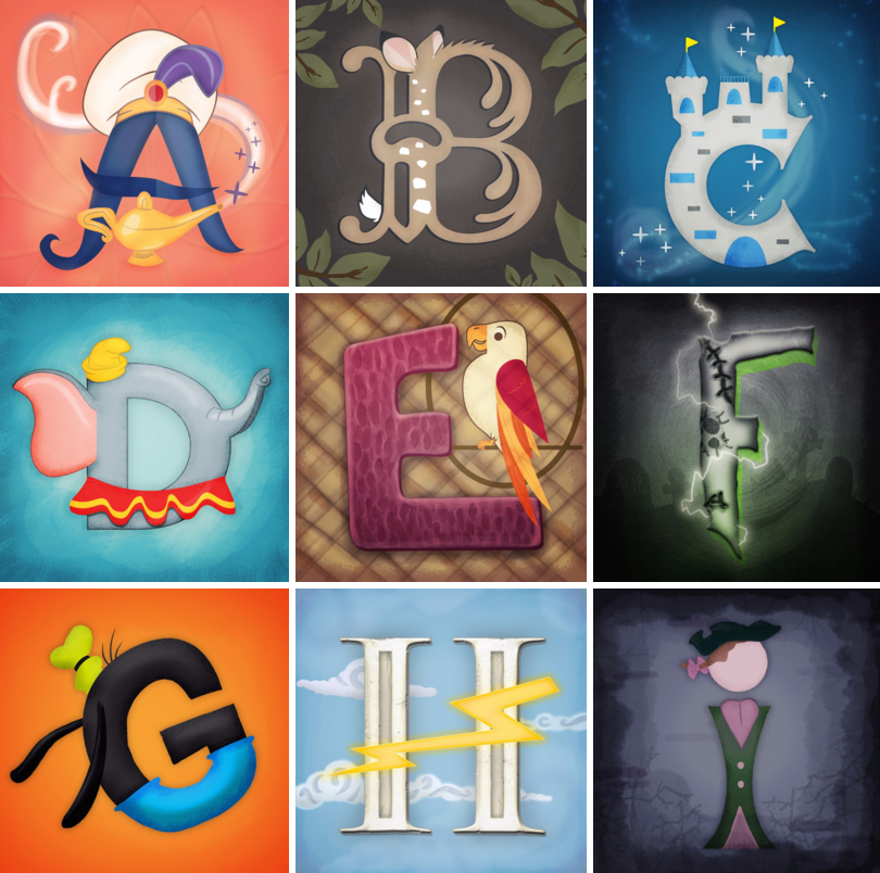 ohmydisney:  Do you know your Disney ABCs? 