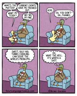 tastefullyoffensive:  by Fowl Language Comics