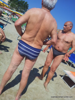 Mature speedo men