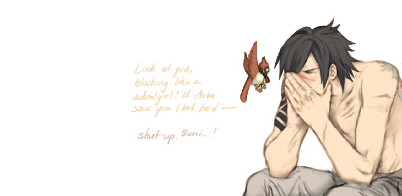 kouaogotmarried:Reactions the morning after the proposalBeni and Ren are still as