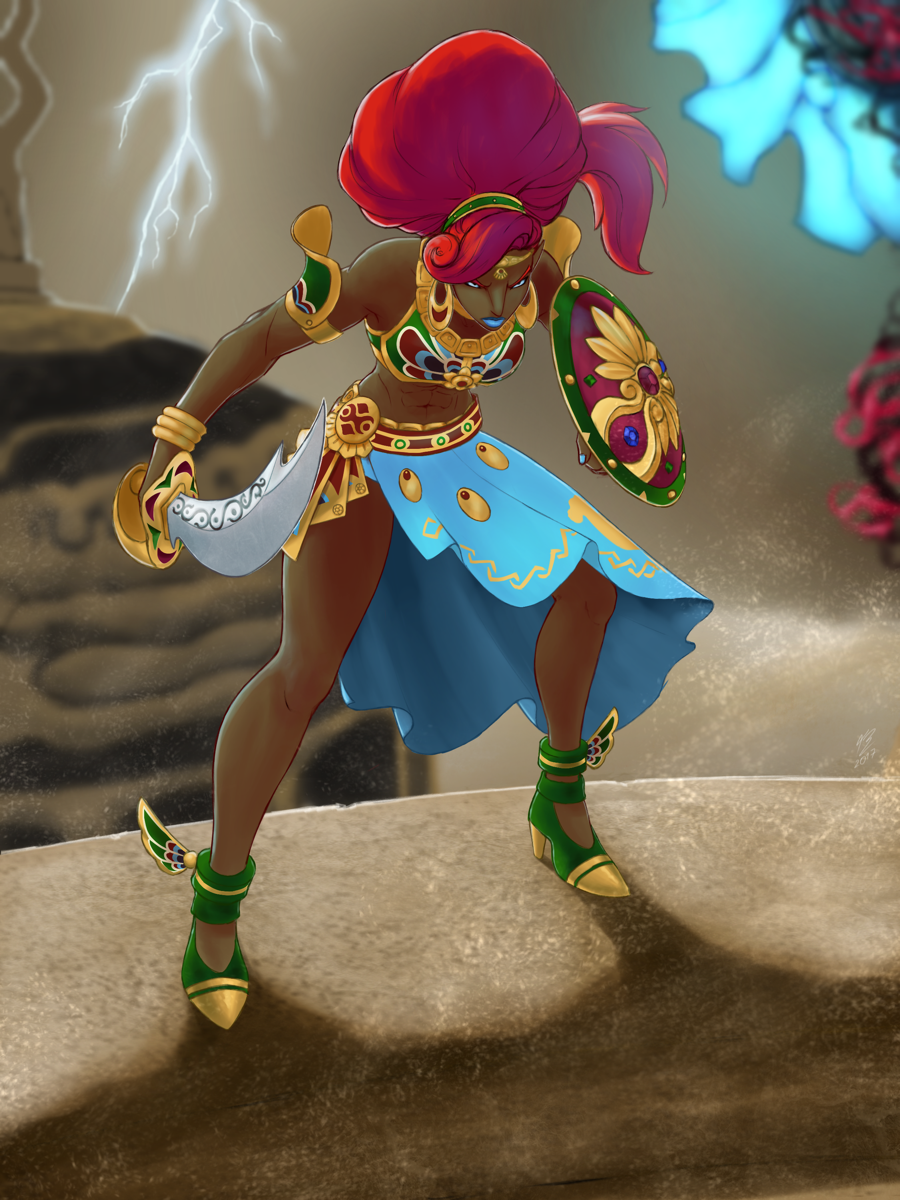 amayensis: Urbosa’s Fury - And I’m finally done with my contest entry! No idea