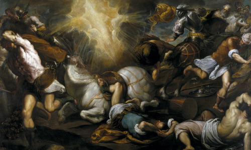 The Conversion of Saint Paul, by Jacopo Palma il Giovane, Museo Nacional del Prado, Madrid.