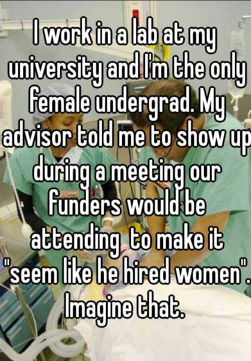 huffingtonpost:  Are Nasty Comments Like These Keeping Women Out Of Science? “It’s death by a thousand cuts. Every day you’re faced with some comment, some snide remark, some inability to get a name on a research paper. And with an accumulation