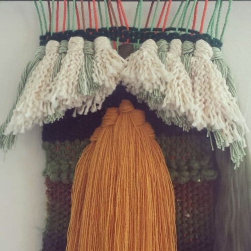 Detail #weaversofinstagram #ColombianaenNola #fiberart #yarn #myhappyplace❤ #CasaStrange (at Uptown - Carrollton, New Orleans, Louisiana)