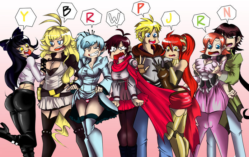 Team JNPR gender swap, RWBY