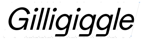 Software Italic — In the final stages of completion. Neogrotesk typeface — Available from Metis—Foun