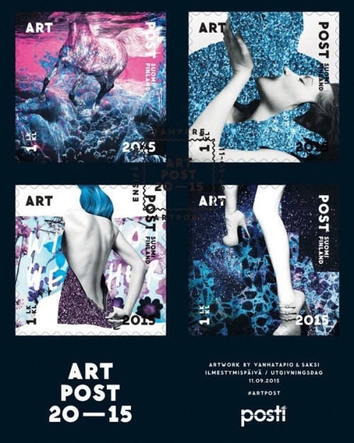 WANTED This stamps from Finland are real art! I wanna become a letter or a postcard with any of them