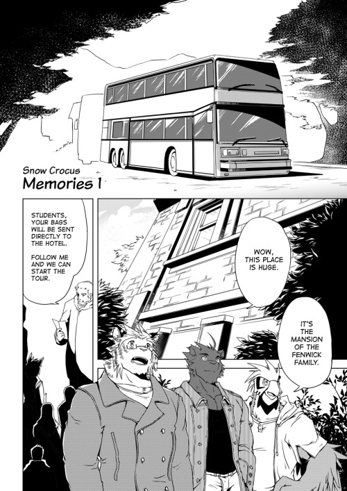 metokuron:  Hey everyone! This is a preview for my story Snow Crocus, a story I’m drawing out at my patreon on https://www.patreon.com/metokuron The full chapter will be posted there later this week~ if you like this sort of content, please support
