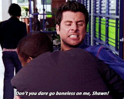 thyla:  PSYCH- S3E01 | Ghosts↳ You’re leaving now. Gus, I’m not budging until