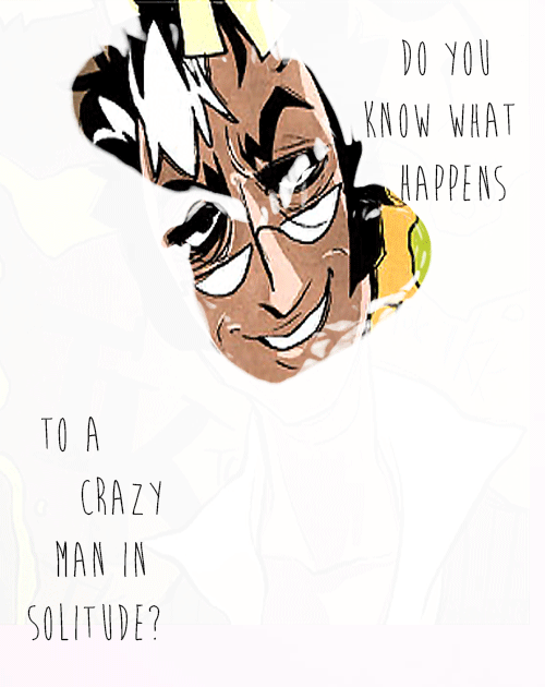scarefaux: I was going to say he gets 'desperate',but yours is sufficient as well. (x)