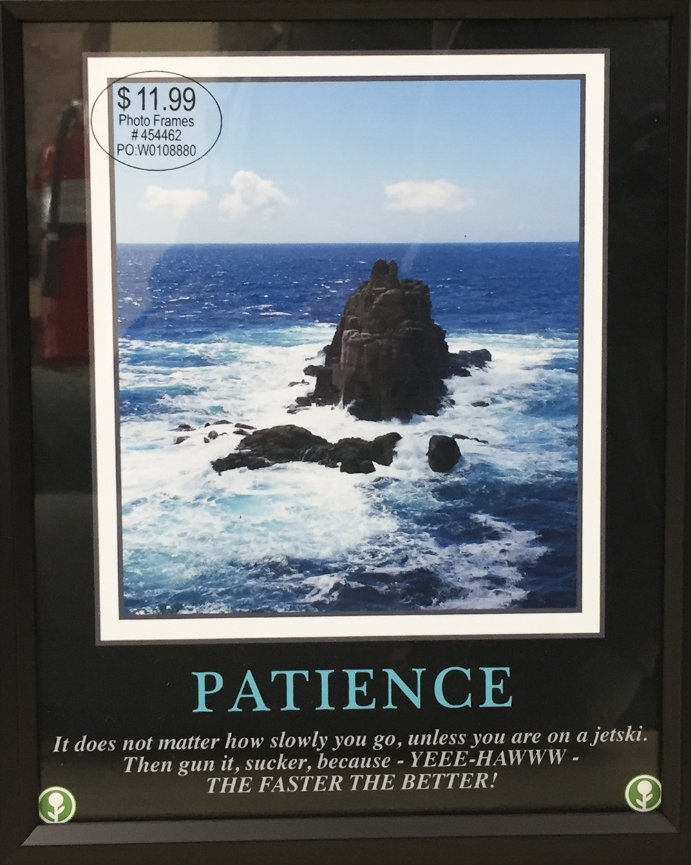 sleepyspacetapir:  obviousplant:  Improved motivational quotes. Left in a home goods