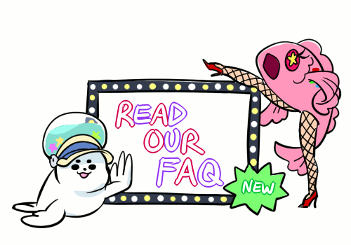 Hey there! We’ve made a FAQ now that addresses reposting our art to other sites so please read it be