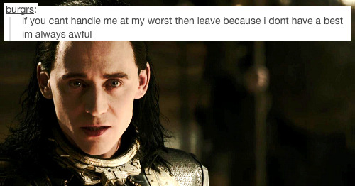 mattymurdox:  Loki + text posts 