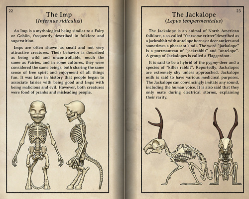 mythicarticulations: The Adventurer’s Guide to the Skeletons of Mythical Creatures and Other Illusi