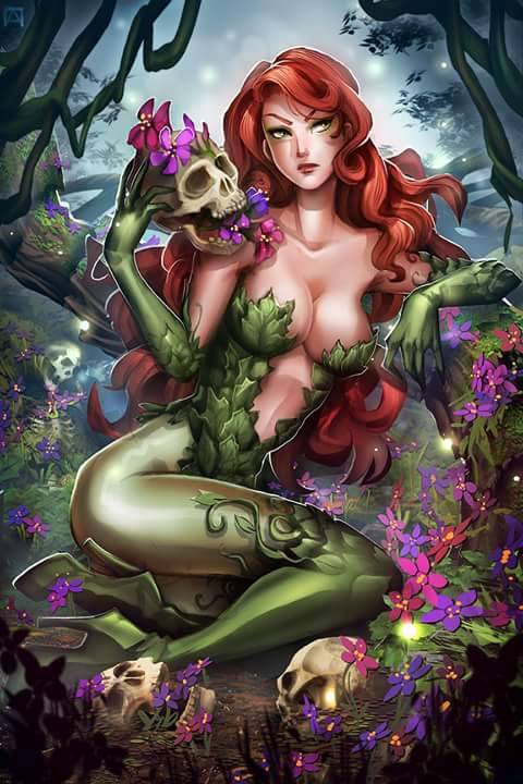 Sexy Naked Poison Ivy