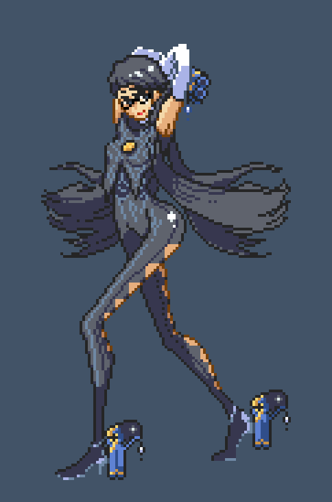 3drod:  Bayo Bayo bye. for @pixel_dailies on twitter   pixel mum~ &lt;3 &lt;3