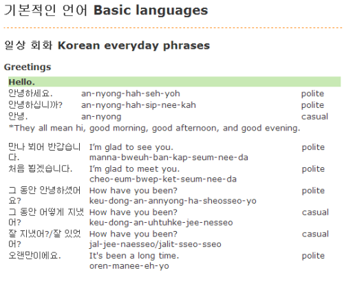 WeStudyKorean | Basic Expressions
