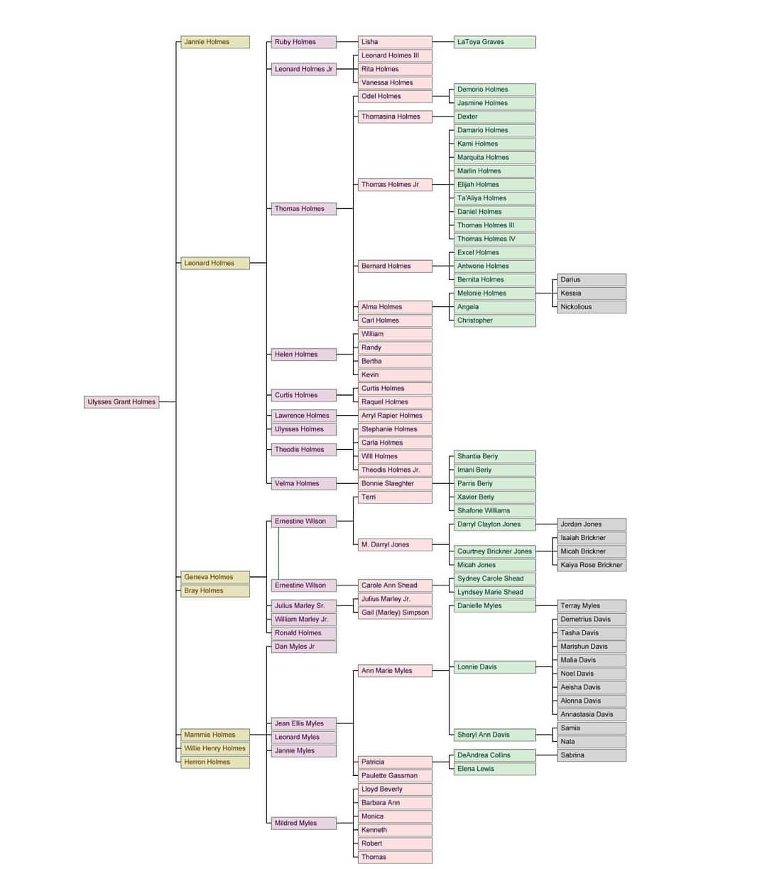 The Holmes family tree. Can u spot me? 🕵🏽 #Holmes https://www.instagram.com/p/BvrRfPRnMhr/?utm_source=ig_tumblr_share&amp;igshid=15drrcuw23eel