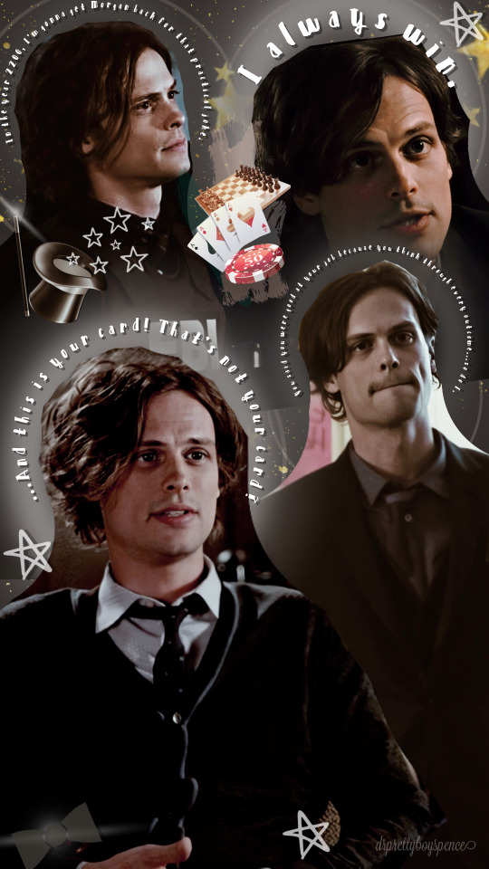 is there any more jello  more wallpaper edits these are for Spencer Reid 