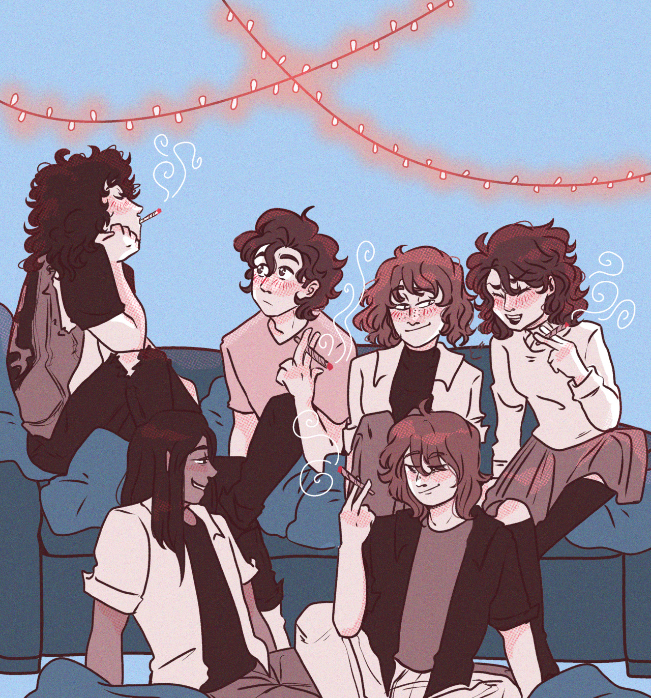 diamancris:part of my drawtober from last year ❤️‍🔥