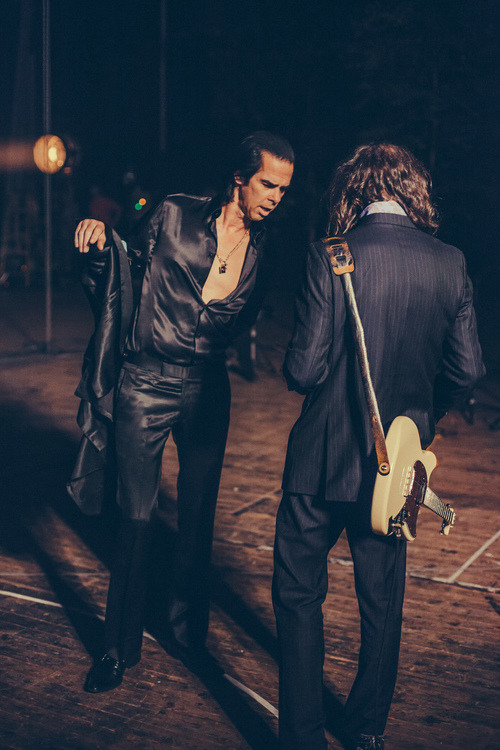 december-boy: Nick Cave and Warren Ellis by Andrew Whitton (x)