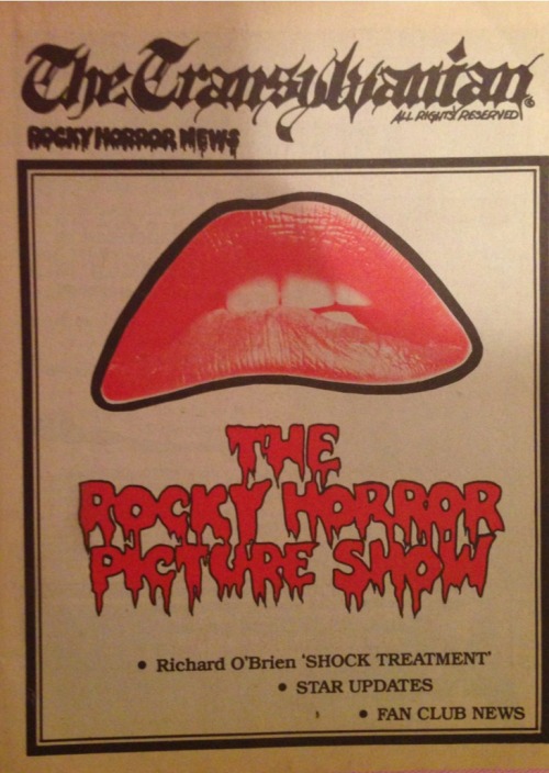 My Rocky Horror memorabilia collection - part 1.  - The Rocky Horror Official Poster Magazine Vol. 1
