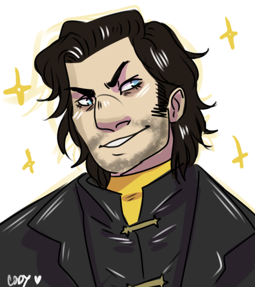 soveryradical:considering he’s one of my favorite characters ever and the Epitome of My Type, 