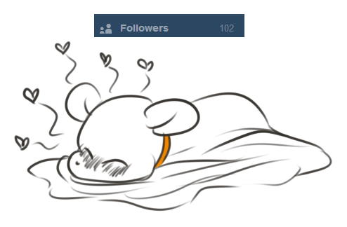 ponyboo:  There’s so m-many of you… ♥  D'aww~! :3