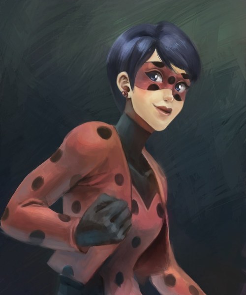 An adult ladybug, because we couldn’t see her in the previous episode. 