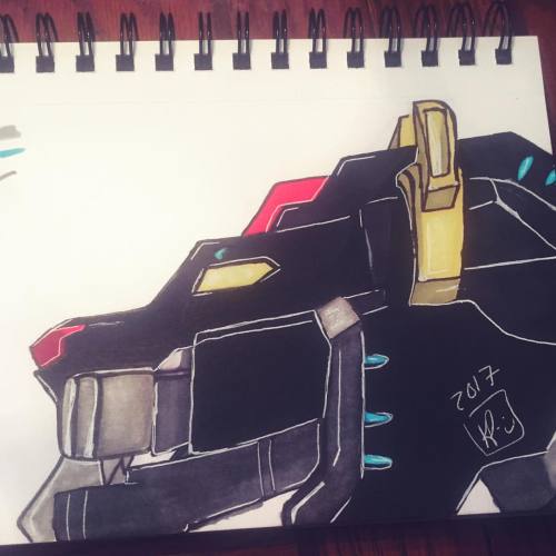 intense-memeroni:I suck at drawing mechs but I tried my best. #voltron #voltronlegendarydefender