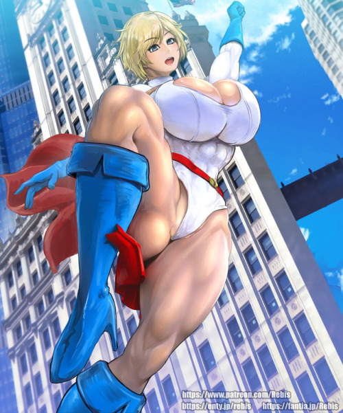 Power Girl !I’ve finished a new fan-art, in this time, famous heroine&hellip; Power Girl!Please visi