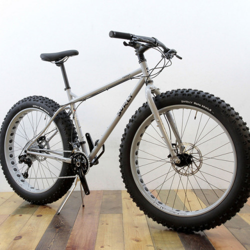 kinkicycle: SURLY / Pug Ops Complete Bike / BattleShip Grey by starfuckers / Above Bike Store on Fli