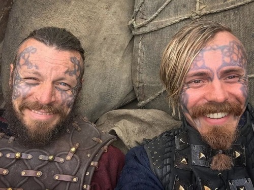 castvikings:Jasper Pääkkönen &amp; Peter Franzén are Halfdan &amp; Har