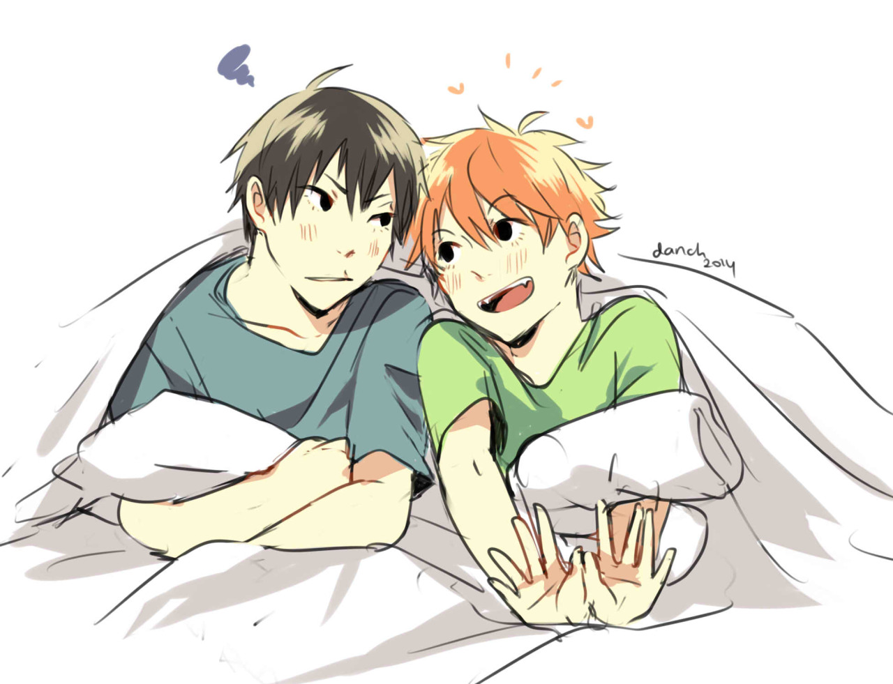 dunatdan:  dorks having sleepover hohohoho 