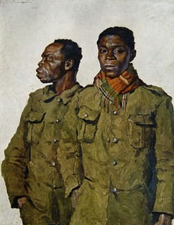   Portraits of soldiers first world war by