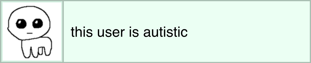 TBH Creature, Autism Mascot