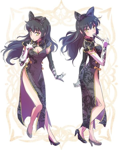 rwby-fan:  Black dress by  いえすぱ  