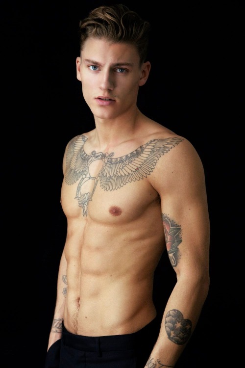 handsomemales:  mikkel jensen by marco van adult photos