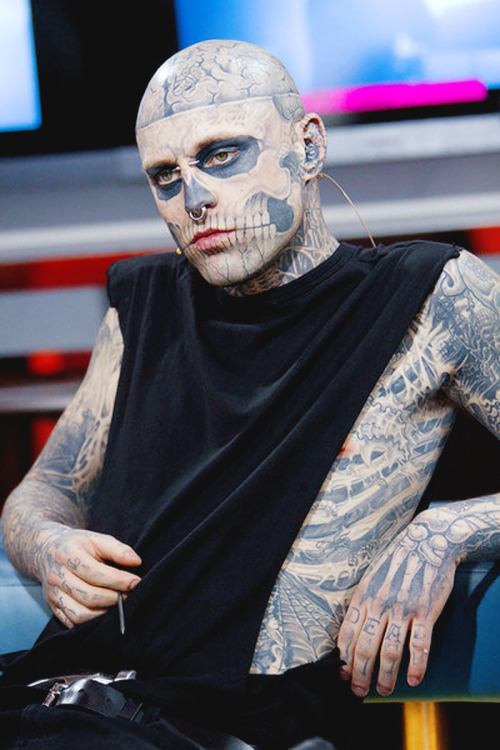 Rick Genest You are different.Different, but the best&hellip;