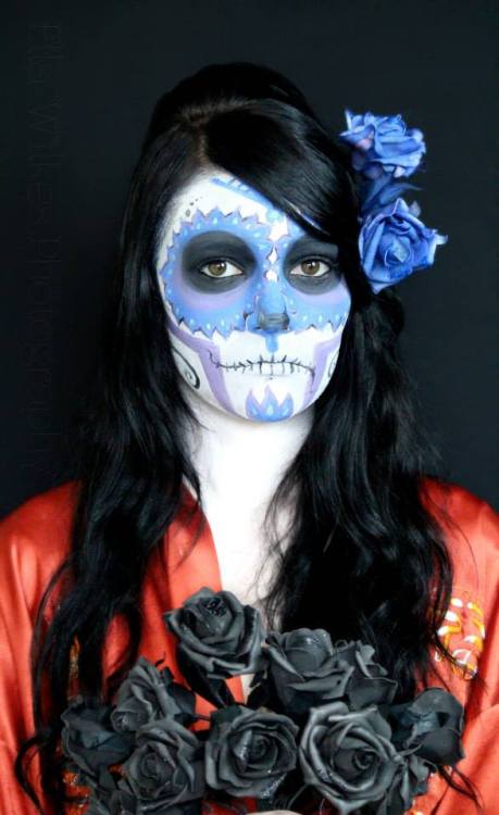 Sugar Skull seriesphotography by Ella Wilkes, rebranded as CatchFox Photography