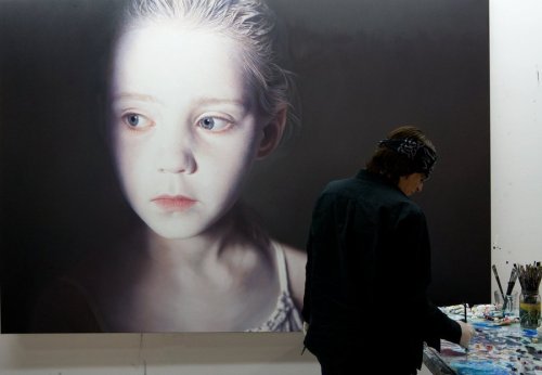 asylum-art:Portraits by gottfriedhelnwein aka Gottfried Helnwein