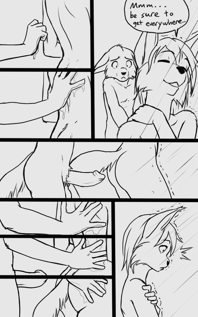 furrypornpolska:  xdarkwolf12:  For reaching 200 followers I give you part 1 of Monday
