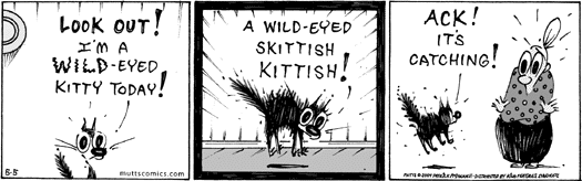 muttscomicsofficial:    Look out! - Classic MUTTS Come find us on:   Our Site  |