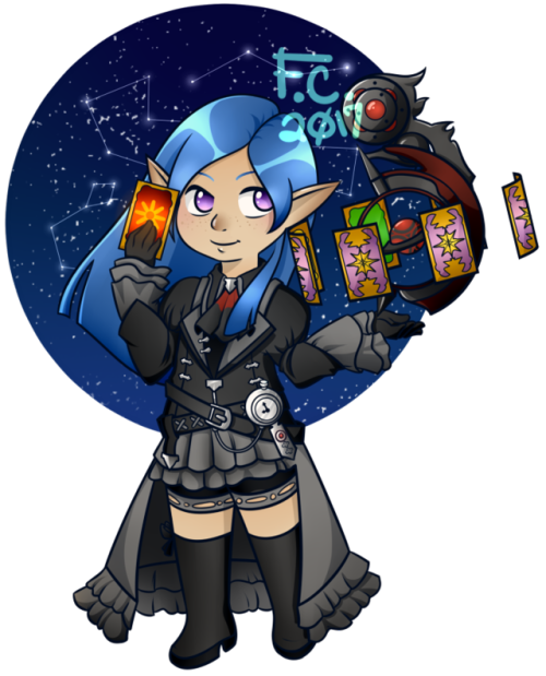 Holy Moly I have been busy! Here’s a quick look at 4 completed commissions all for ff14 characters.