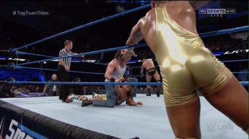 5starguys:Jason Jordan in that gold singlet. DAT ASS.