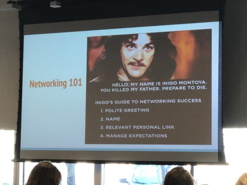 laughingsquid:Inigo Montoya’s Guide to Networking Success