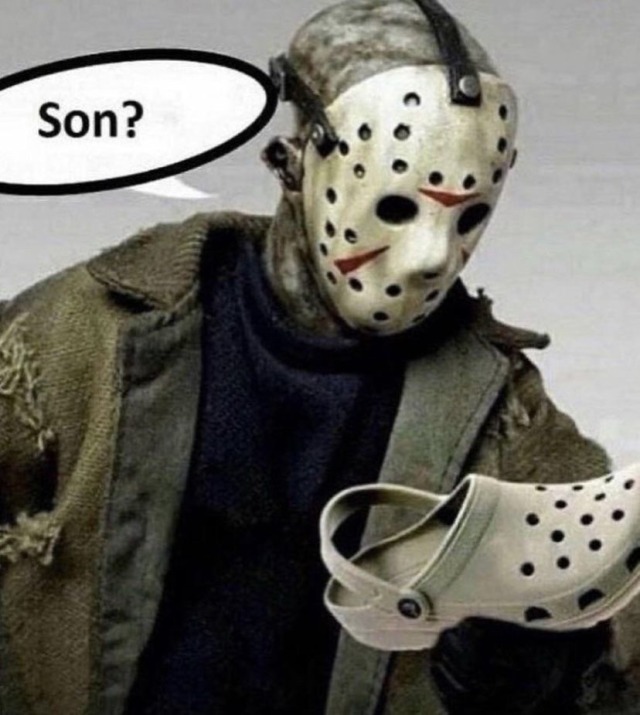 Croc martens meme sale