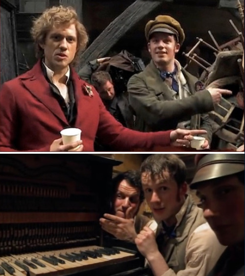 Ten years later :: A happy 10th anniversary to the filming of the barricade build during Les Mis&eac